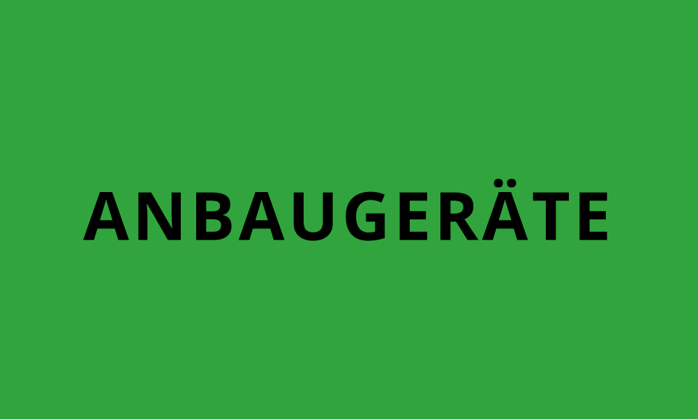 Anbaugeräte - Wagner Garten- und Kommunaltechnik GmbH in Gerlingen bei Stuttgart